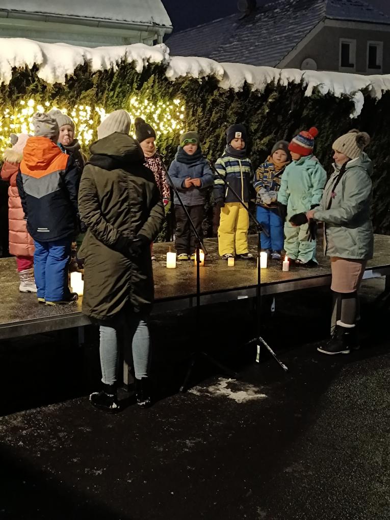 děti na pódiu
