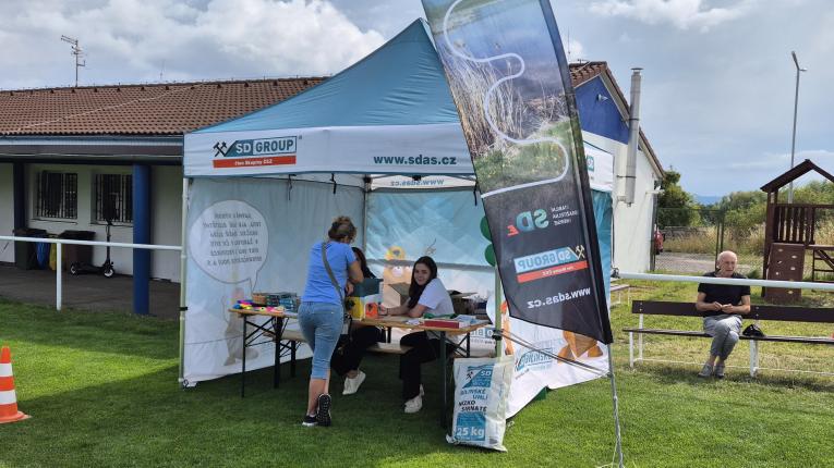 stánek Severočeských dolů